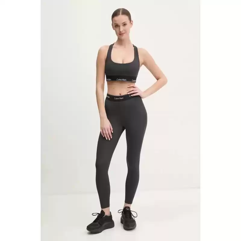 Calvin Klein Kadın Siyah Seamless Logolu Tayt