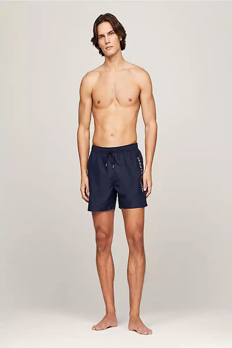 Tommy Hilfiger Erkek Mavi Şort Mayo