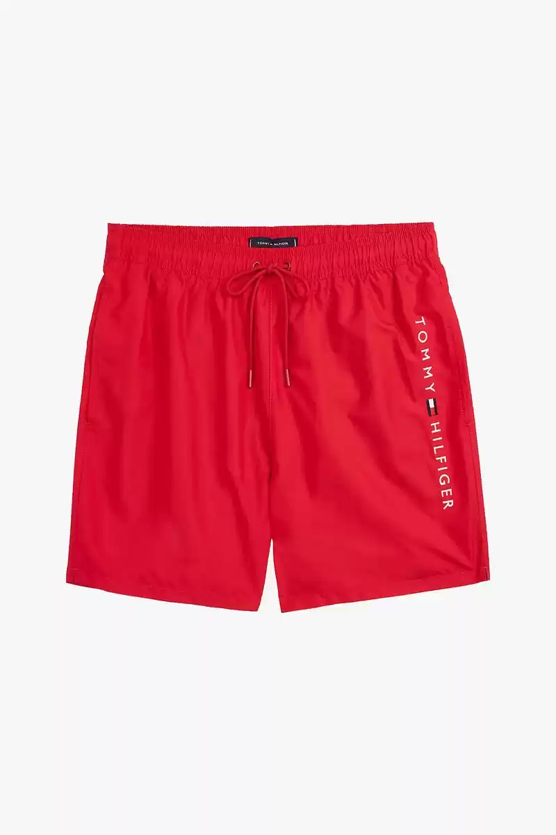Tommy Hilfiger  Erkek  Kırmızı   Şort Mayo