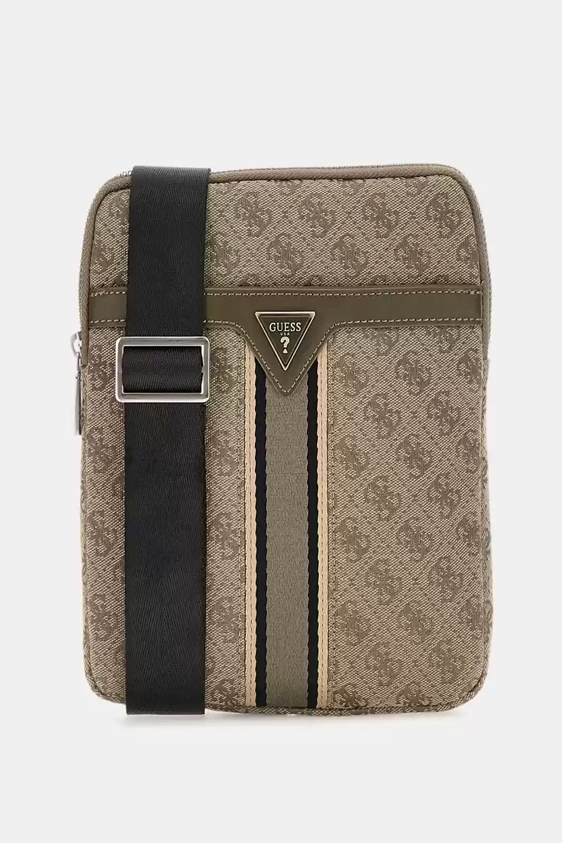Guess ErkeK Kahverengi Milano 4G Logolu Mini Çapraz Çanta