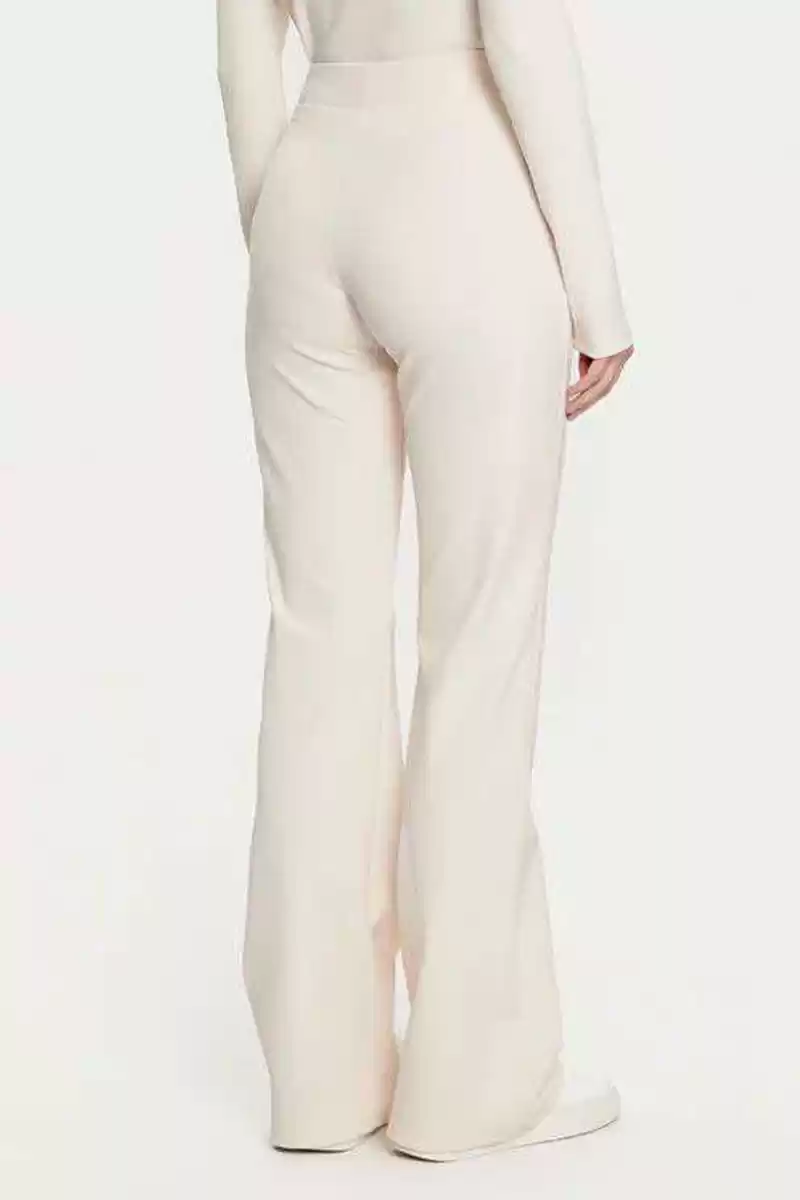 Guess Kadın Steffi Flare Krem Pantolon