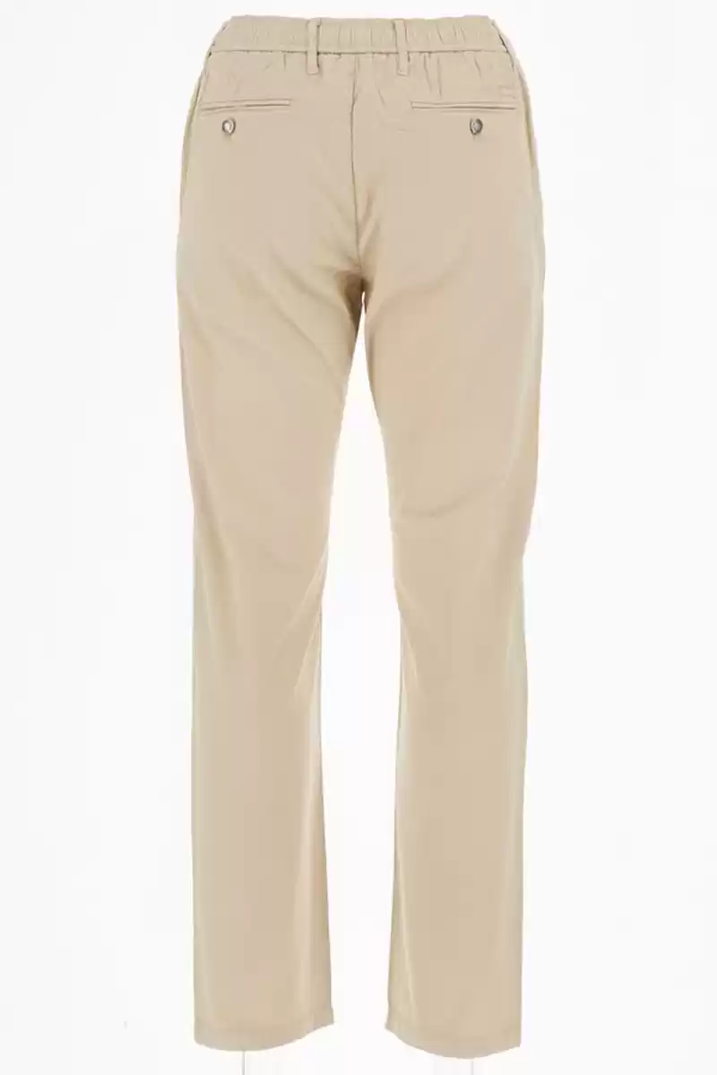 Guess Erkek Richie Beli Bağcıklı Kahverengi Pantolon