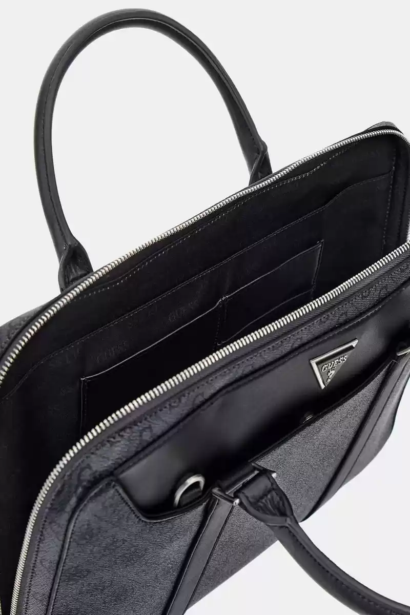 Guess Erkek Siyah 4G Logolu Vezzola Çanta