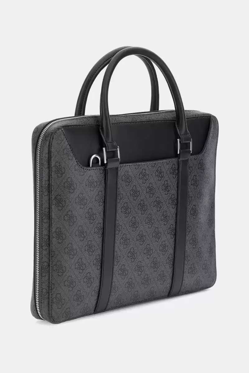 Guess Erkek Siyah 4G Logolu Vezzola Çanta