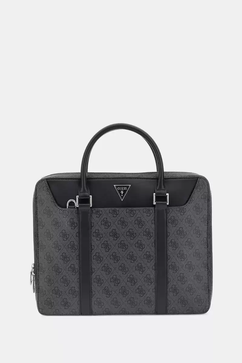 Guess Erkek Siyah 4G Logolu Vezzola Çanta