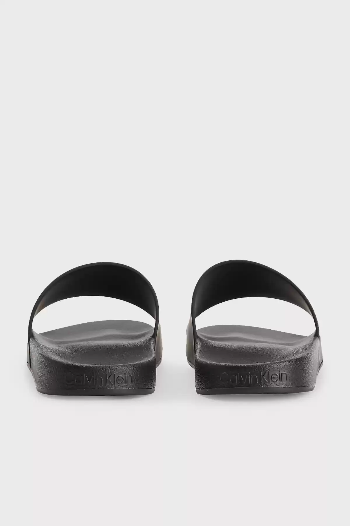 Calvin Klein Erkek Siyah Logolu Terlik