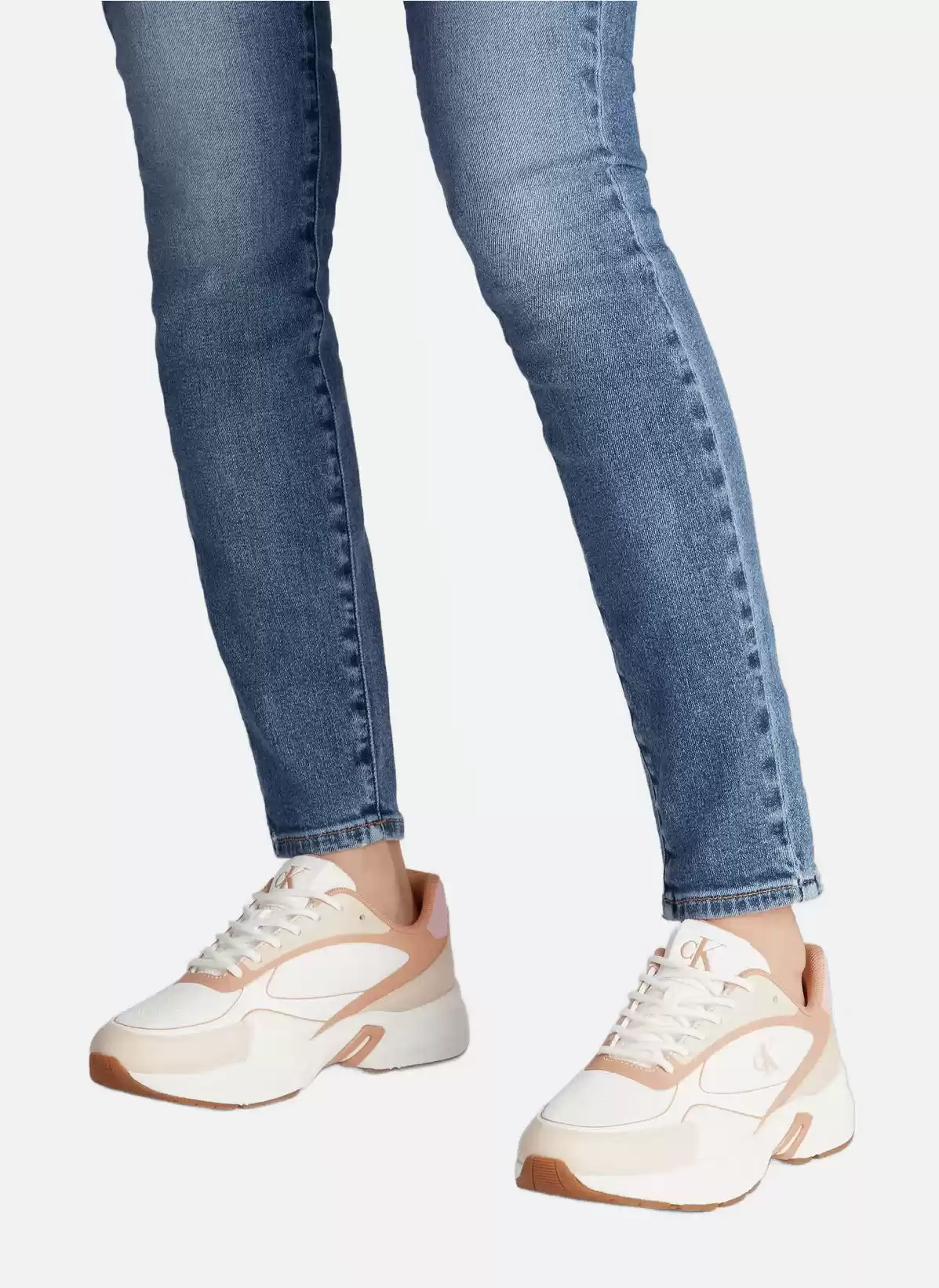 Calvin Klein Kadın Pembe Ck Logolu Sneaker