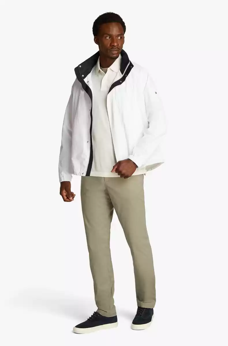 Tommy  Hilfiger Erkek Beyaz  Rüzgarlık Ceket