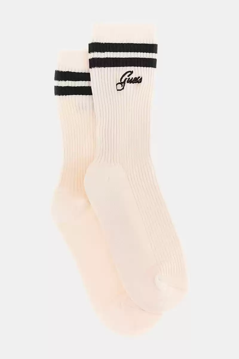 Guess Kadın Krem Kolej Çorabı