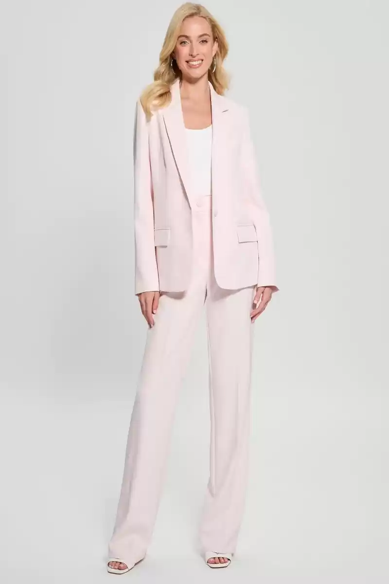 Guess Kadın Eco Solene Pembe Blazer Ceket