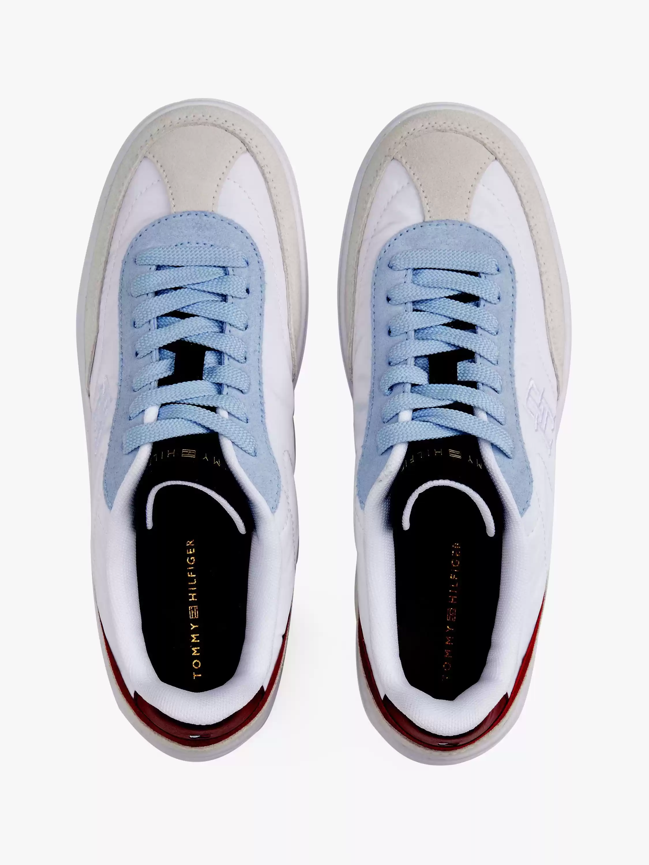 Tommy Hilfiger Kadın Beyaz TH Heritage Sneaker