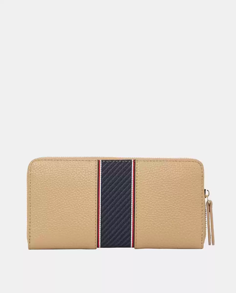 Tommy Hilfiger Kadın Kahverengi Legacy Büyük Cüzdan