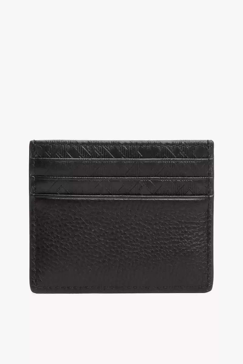 Tommy  Hilfiger Erkek  TH Monogram  Siyah Cüzdan