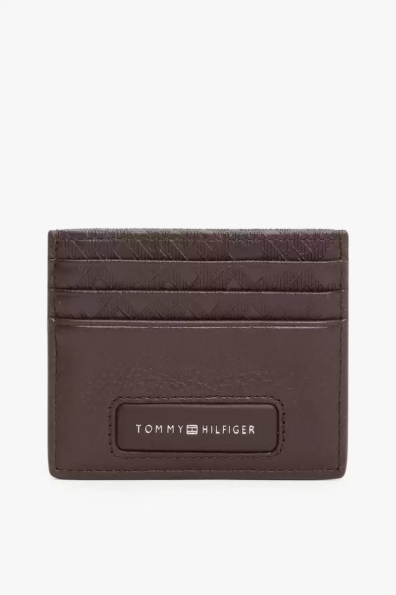 Tommy  Hilfiger  Erkek  TH Monogram  Kahverengi Cüzdan
