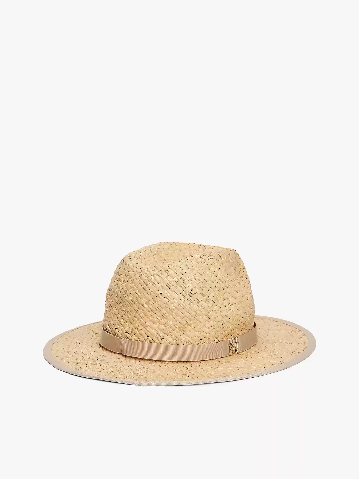 Tommy Hilfiger Kadın Hasır Fedora Şapka