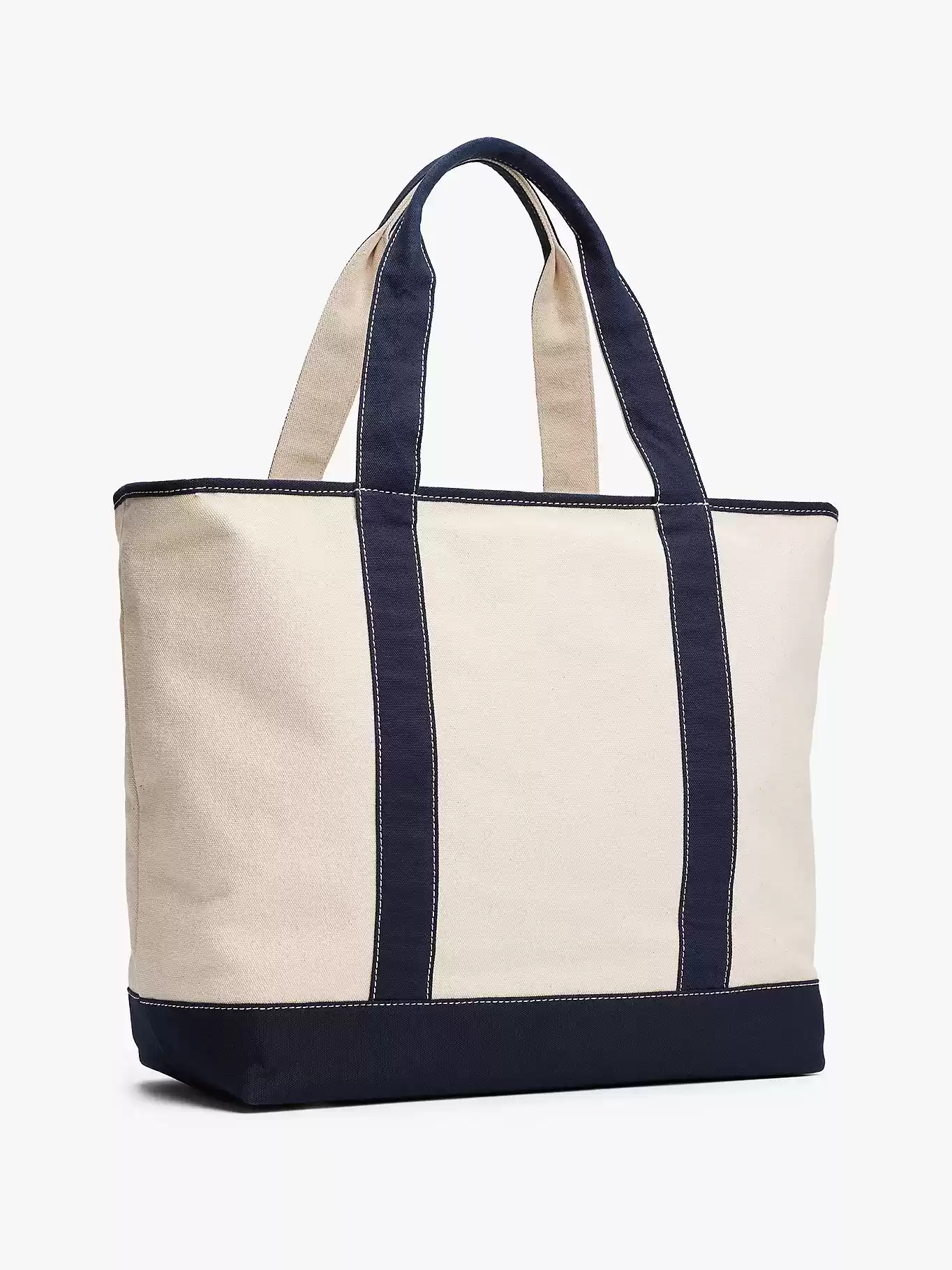 Tommy Hilfiger Kadın Tuval Plaj Tote Çantası