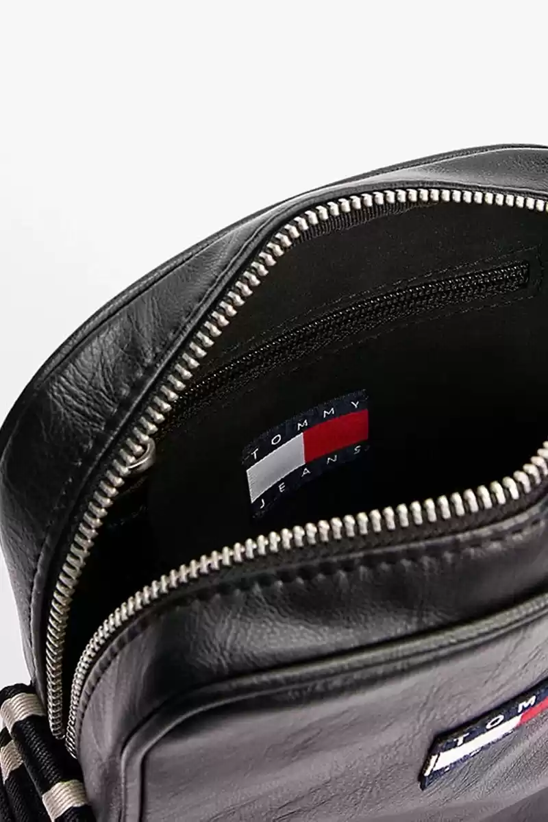 Tommy Hilfiger Erkek Siyah Askılı Çapraz Omuz Çantası