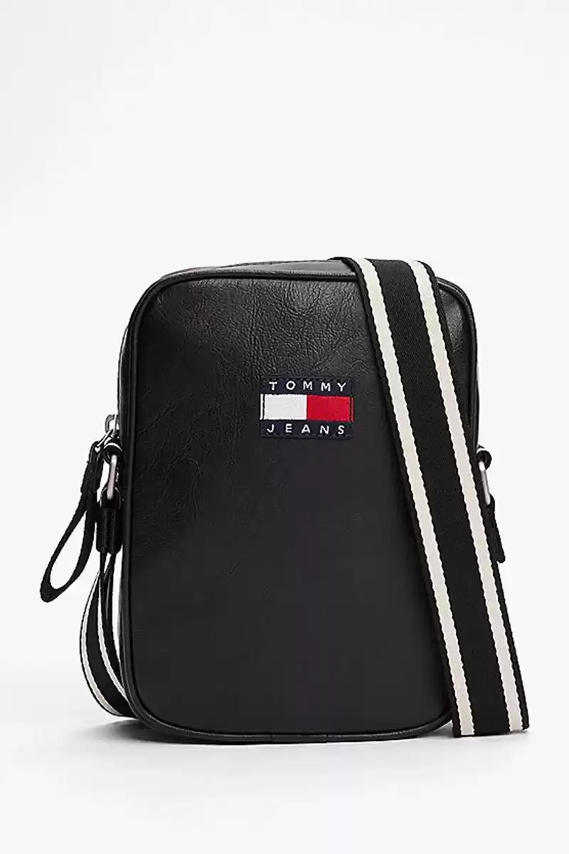 Tommy Hilfiger Erkek Siyah Askılı Çapraz Omuz Çantası