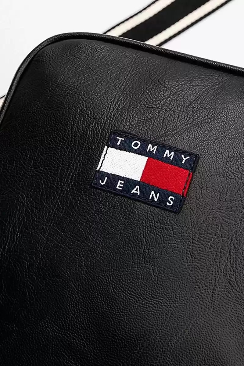 Tommy Hilfiger Erkek Siyah Askılı Çapraz Omuz Çantası