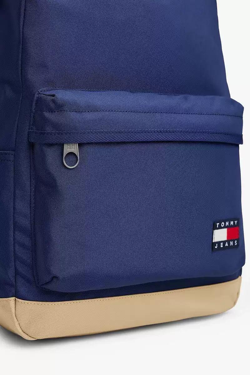 Tommy Hilfiger Erkek Lacivert Temel Dome Sırt Çantası