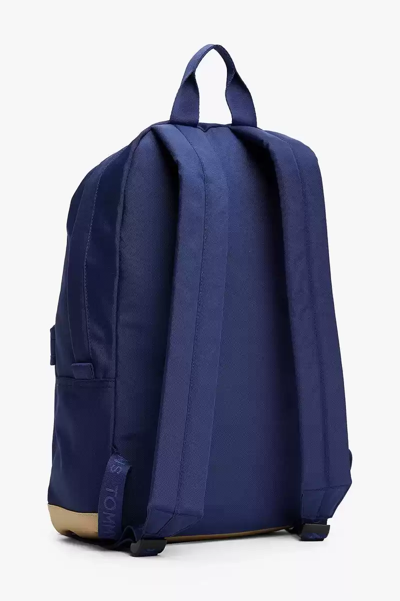 Tommy Hilfiger Erkek Lacivert Temel Dome Sırt Çantası