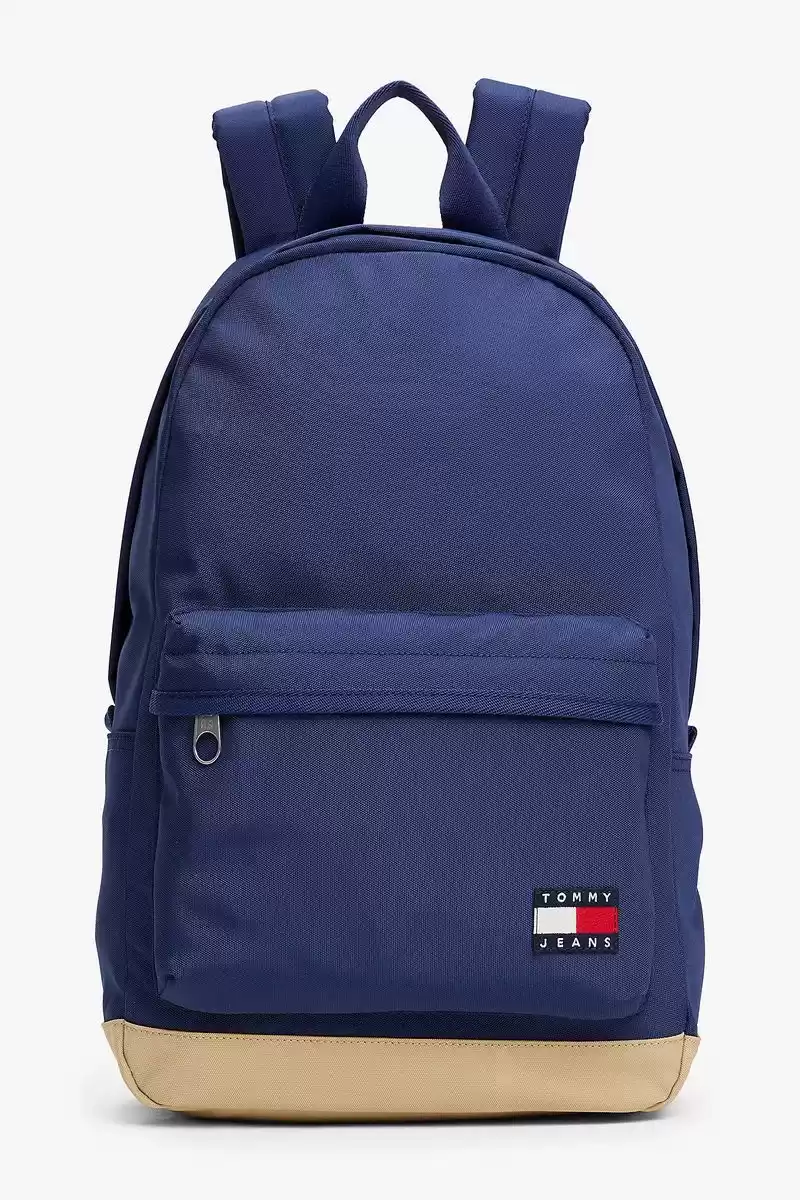 Tommy Hilfiger Erkek Lacivert Temel Dome Sırt Çantası