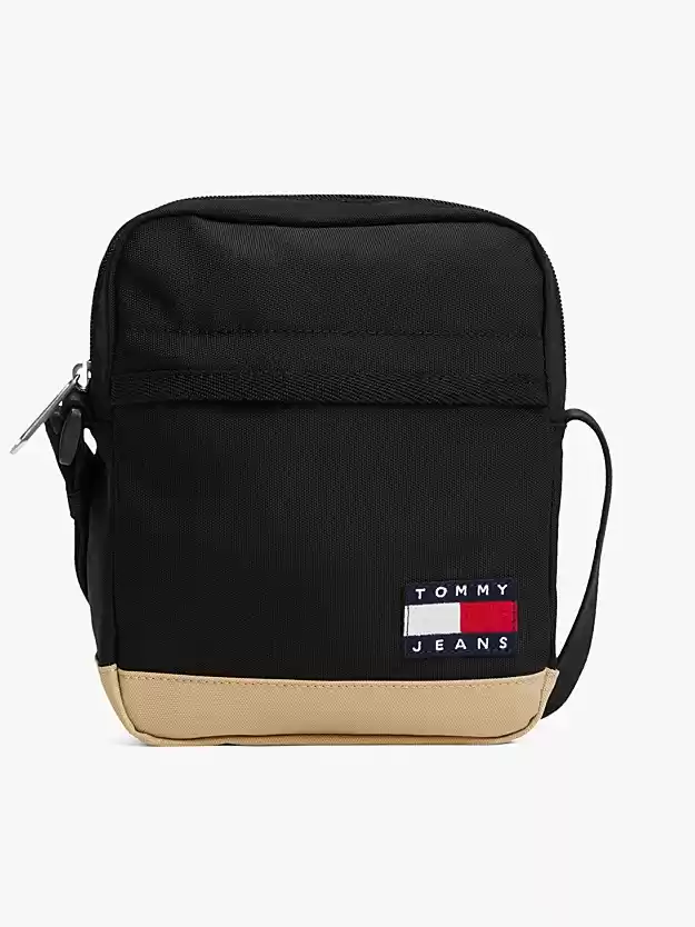 Tommy Hilfiger Erkek Siyah Essential Daily Reporter Çanta