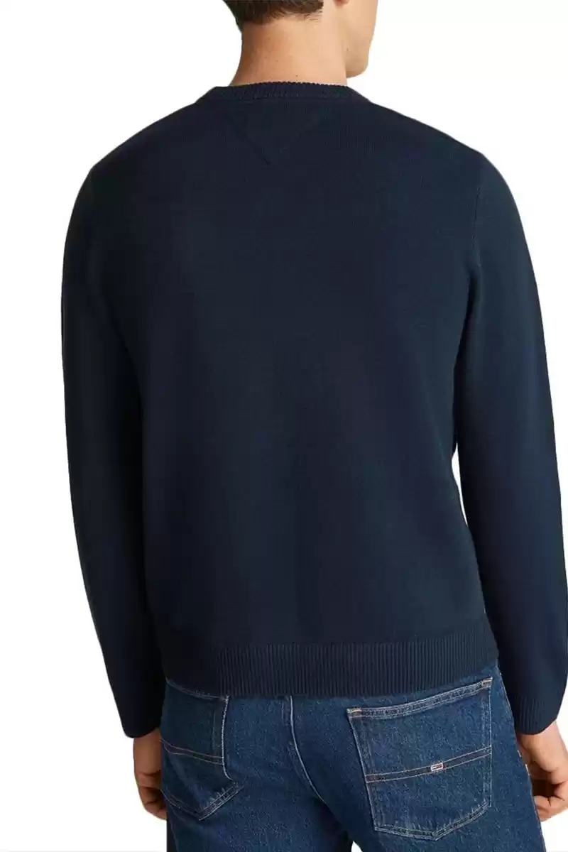Tommy Jeans Erkek Lacivert Sweatshirt