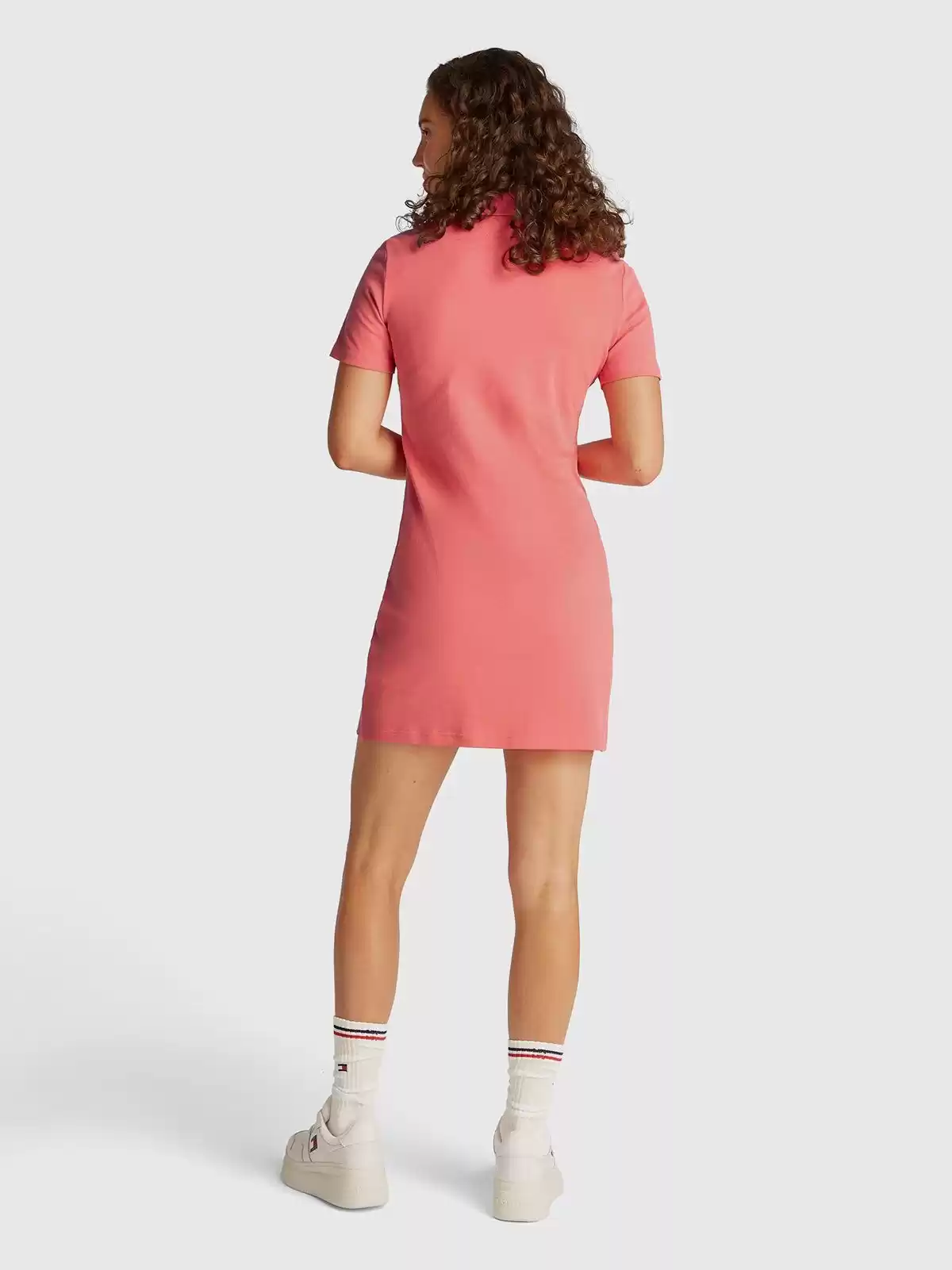 Tommy Jeans  Kadın Pembe Elbise