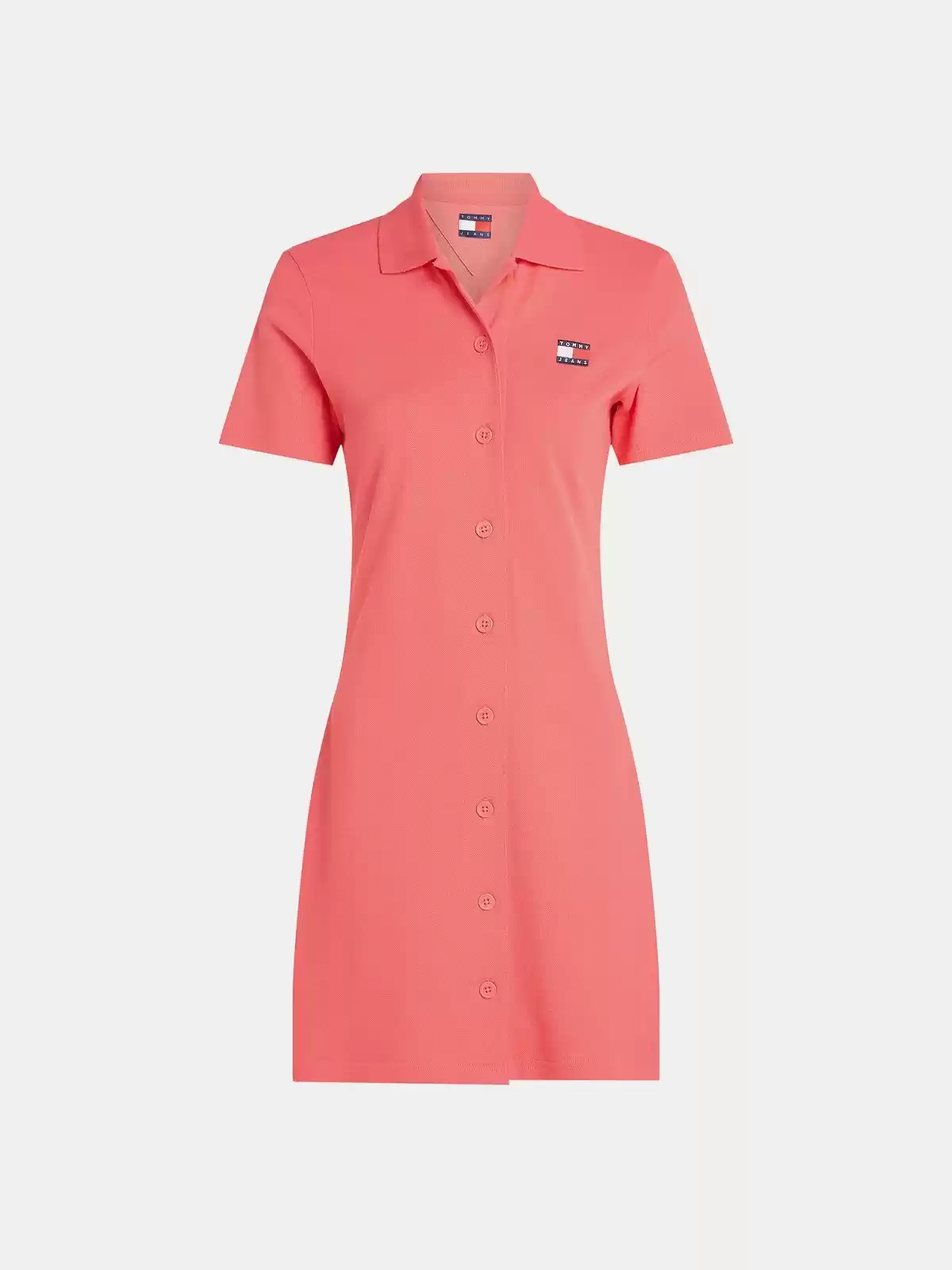 Tommy Jeans  Kadın Pembe Elbise