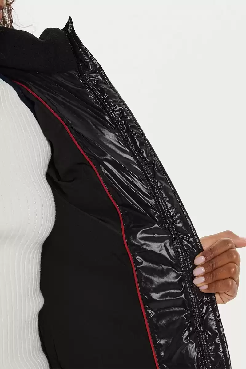 Tommy Jeans Kadın Siyah Kemerli Ceket