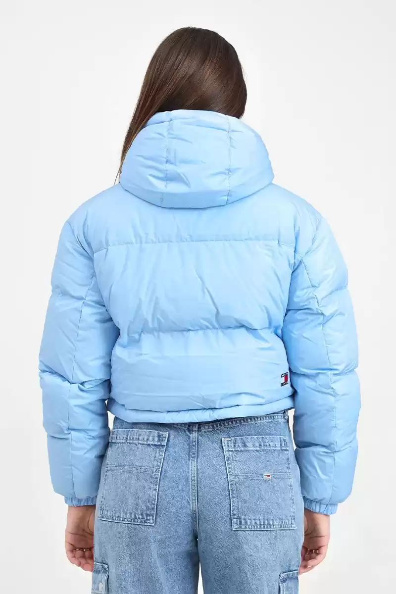 Tommy Jeans Kadın Alaska Mavi Şişme Mont