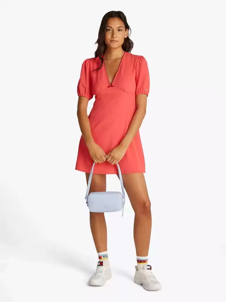 Tommy Hilfiger  Kadın Açık Mavi Camera Çanta