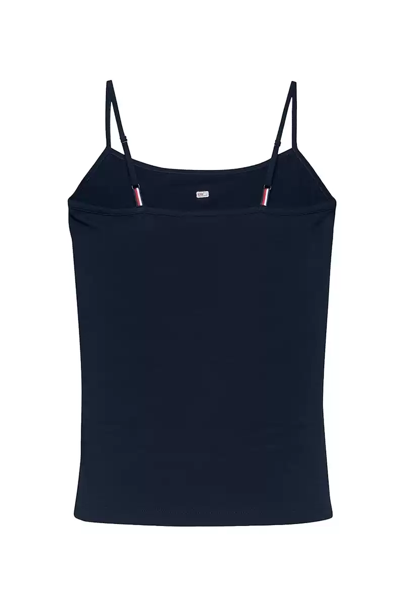 Tommy Jeans Kadın Lacivert Essential Askılı Crop Üst