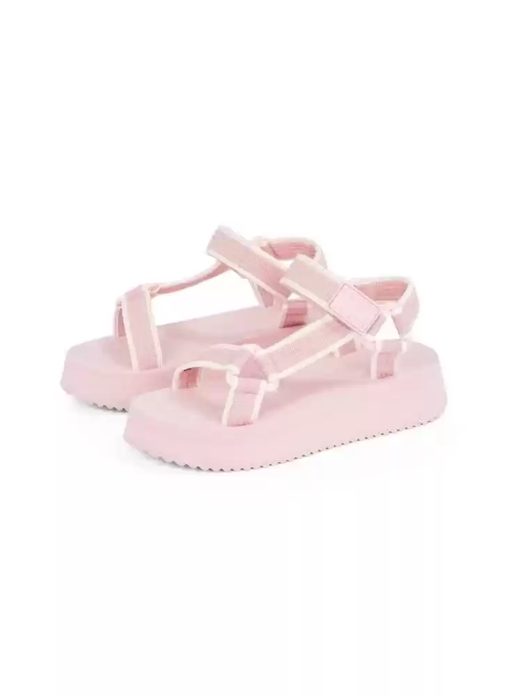 Tommy Hilfiger Kadın   Pembe Snadalet