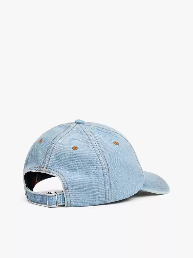 Tommy  Jeans  Mavi Heritage Denim Beyzbol Şapkası