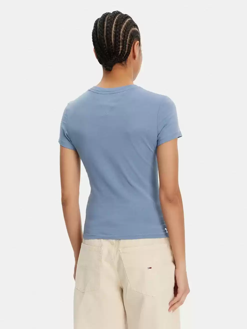 Tommy Jeans Kadın  Mavi T-Shirt