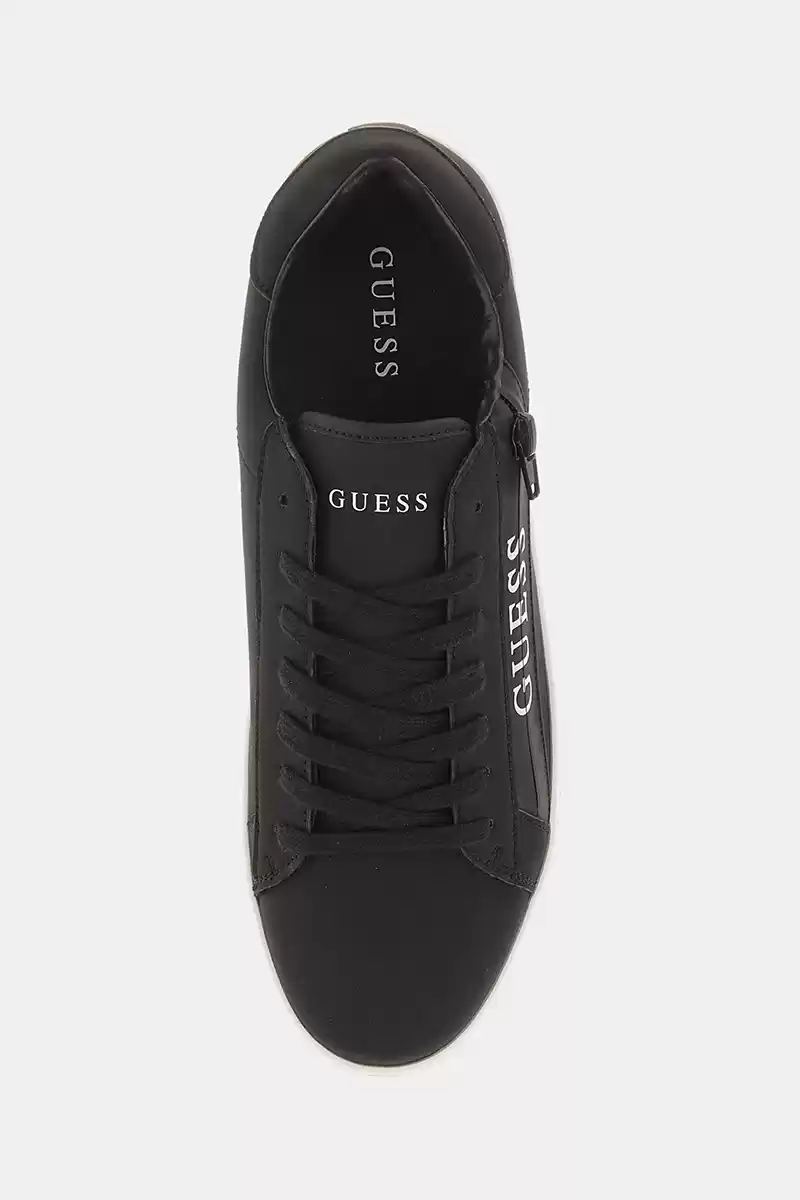 Guess Erkek Siyah Todi Fermuarlı  Sneaker