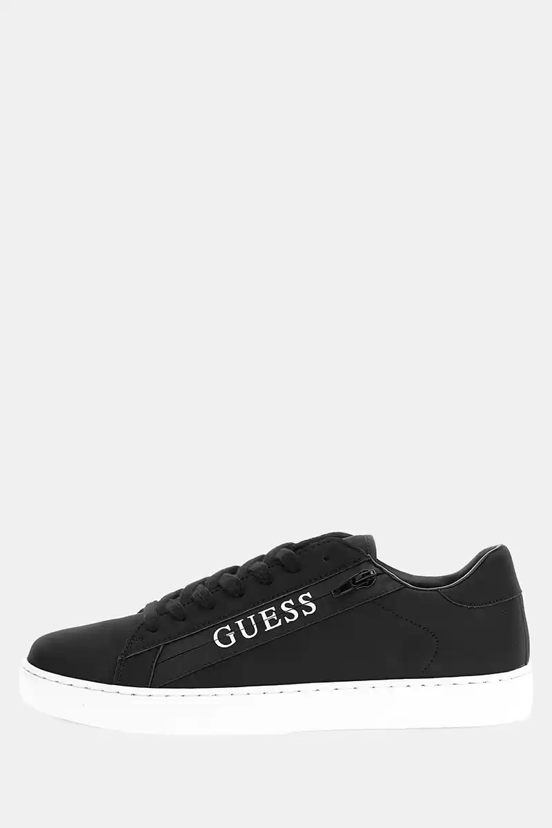 Guess Erkek Siyah Todi Fermuarlı  Sneaker
