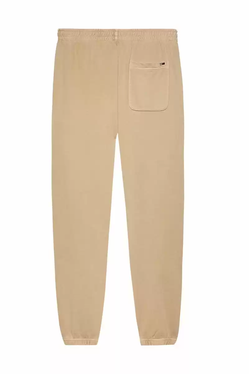 Tommy  Jeans  Erkek Bej Jogger Eşofman Altı