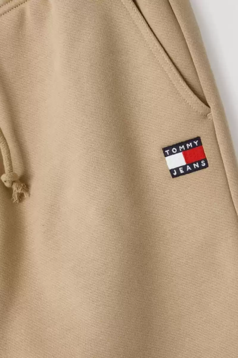Tommy  Jeans  Erkek Bej Eşofman Altı