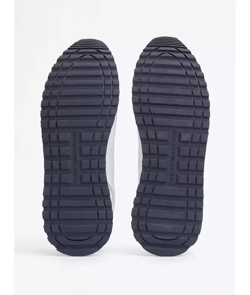 Tommy Hilfiger Erkek Beyaz Essential Leather Sneaker