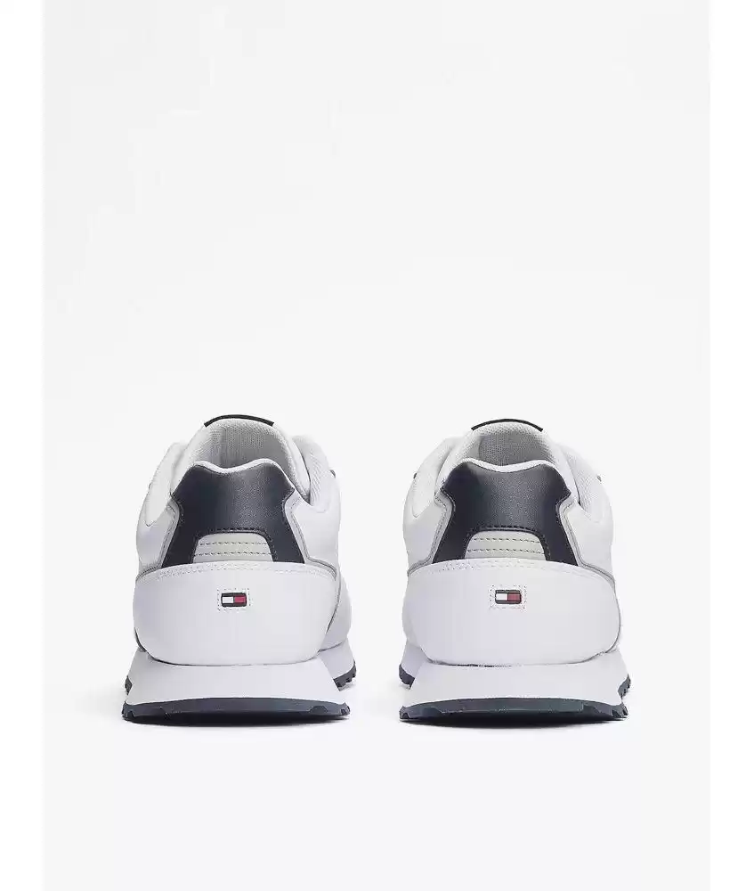 Tommy Hilfiger Erkek Beyaz Essential Leather Sneaker