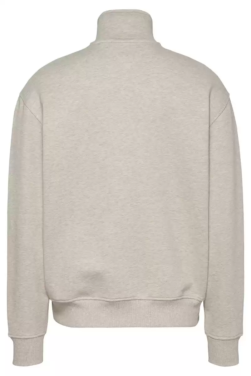 Tommy Hilfiger Erkek Beyaz Tjm Rlx  Fermuarlı Sweatshırt