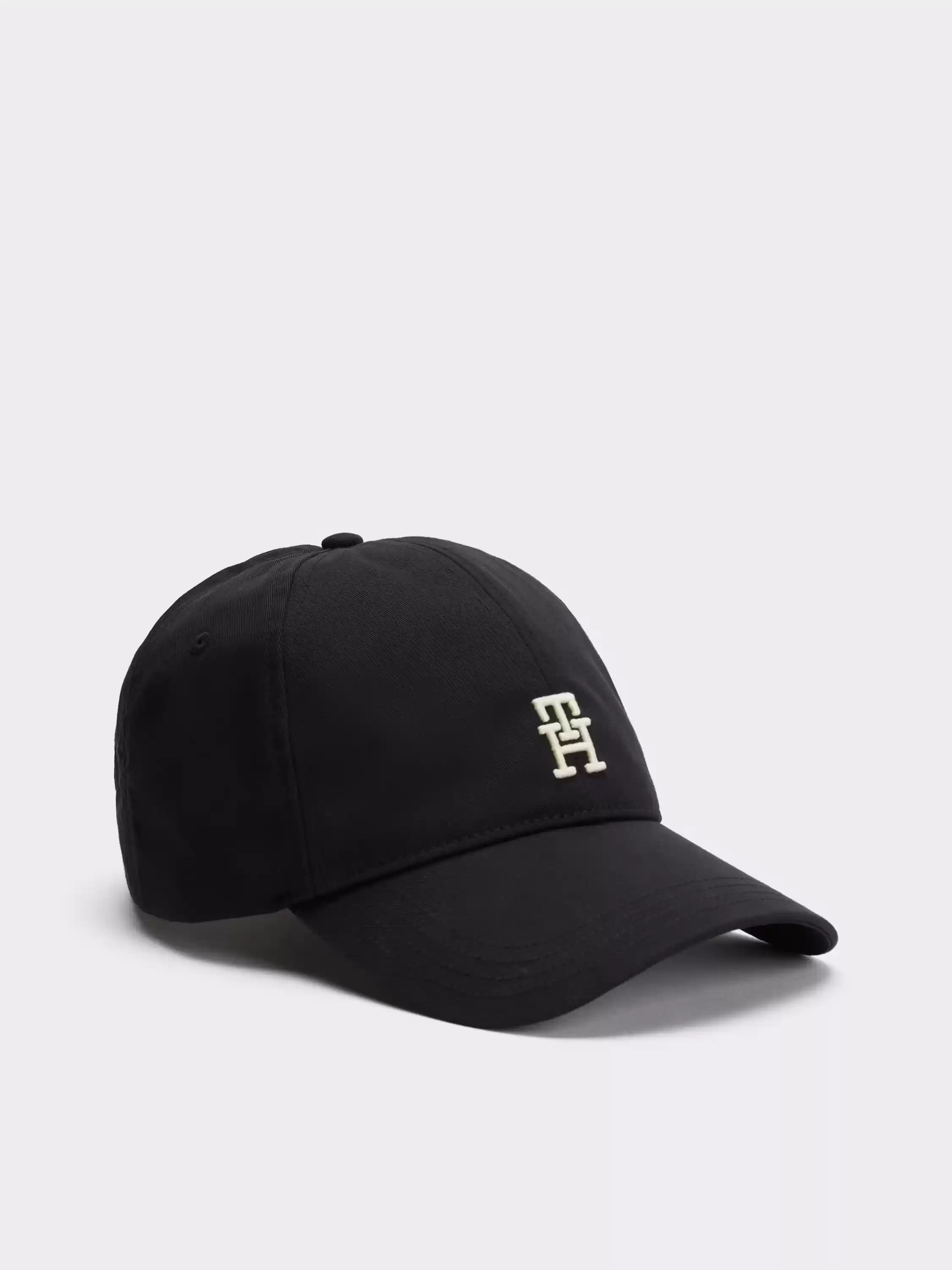 Tommy Hilfiger Erkek Kontrast TH Monogram Şapka