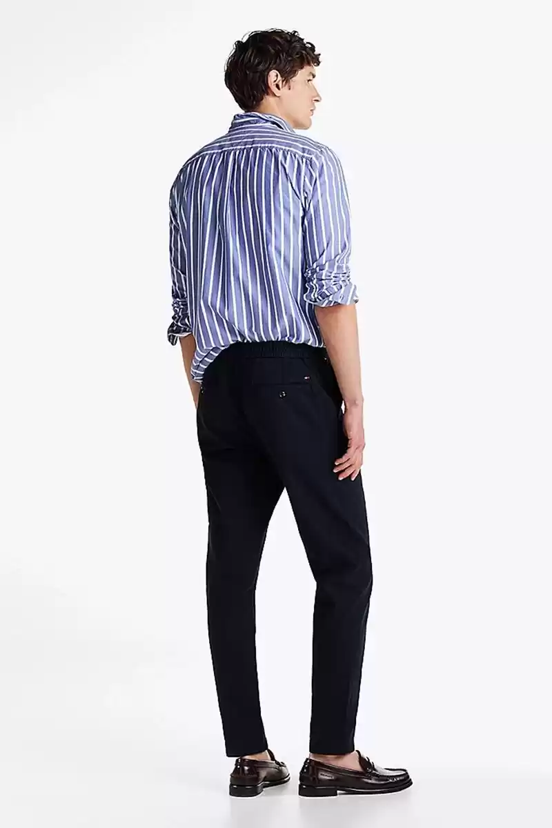 Tommy Hilfiger Erkek Lacivert Chıno Pantolon