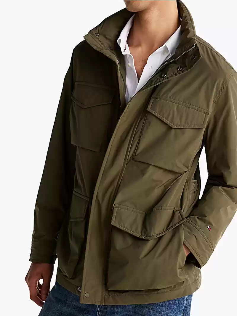 Tommy Hilfiger Erkek  Lw  Packable  Field Ceket