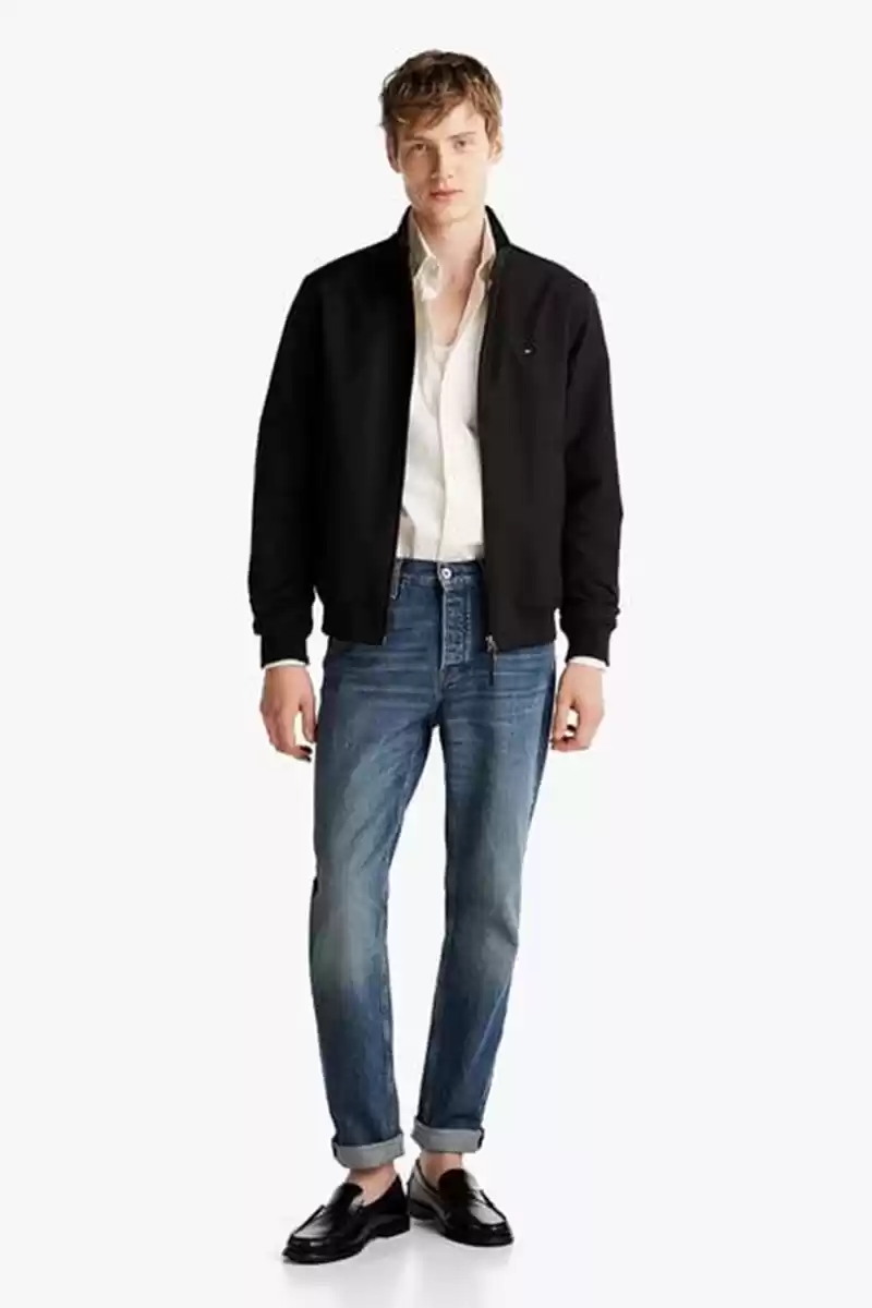Tommy Hilfiger Erkek Siyah Regular Fit Ceket