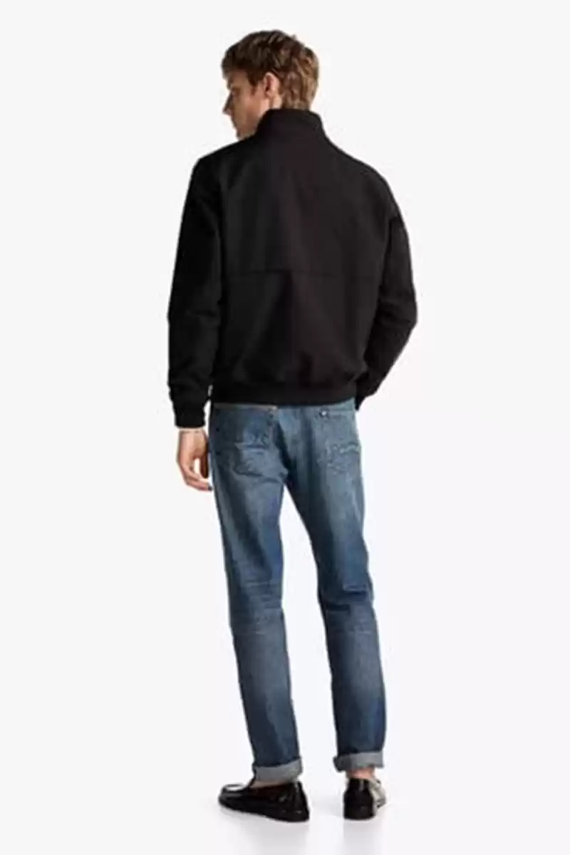 Tommy Hilfiger Erkek Siyah Regular Fit Ceket