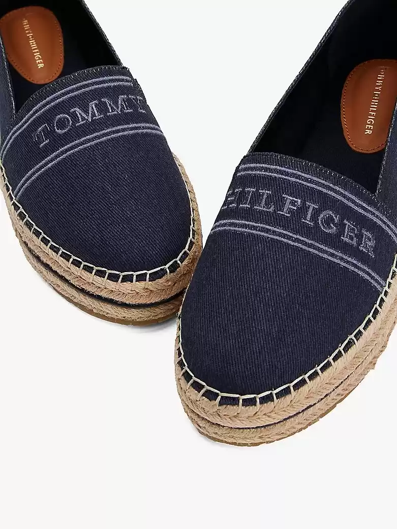 Tommy Hilfiger Kadın  Mavi   Babet